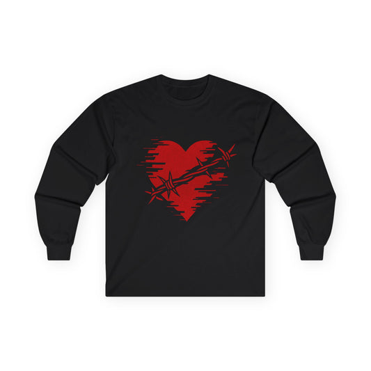 Glitch Heart Cotton L/S